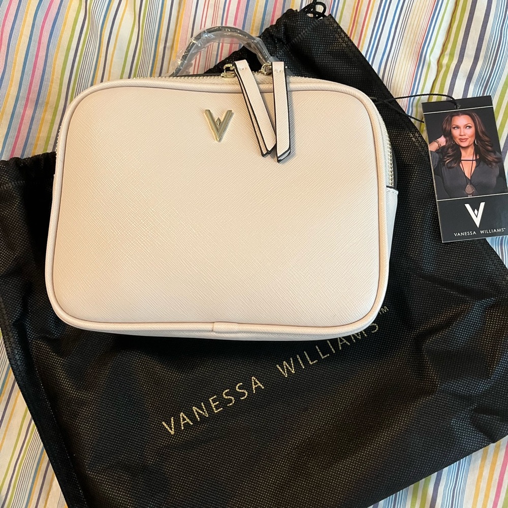 Vanessa Williams Cream Crossbody Bag